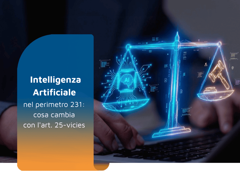 Intelligenza Artificiale nel perimetro 231 header